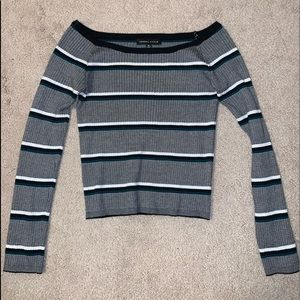 Kendall & Kylie stripped long sleeve